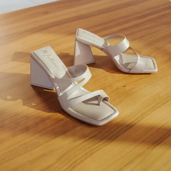 Matisse Oslo Nude Heeled Sandals - Picture 6 of 6